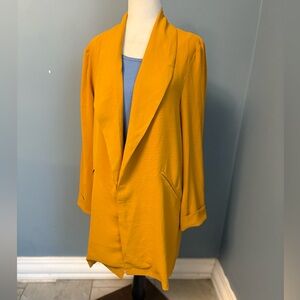 Elegant Mustard Blazer for Women